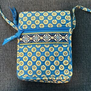 Vera‎ Bradley Mini Hipster Crossbody in Riviera Blue